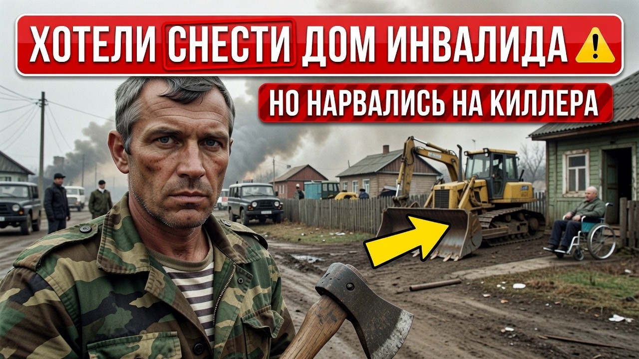 Они Хотели СНЕСТИ дом Инвалида, но нарвались на КИЛЛЕРА. История 90-х
