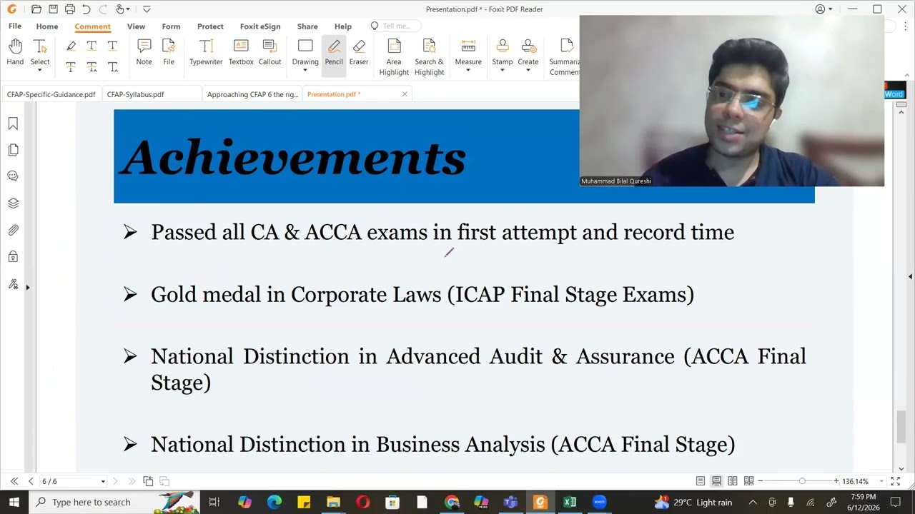 CFAP 6 Audit, Assurance and Data - Orientation - Autumn & Winter 2026 and Summer 2027 attempt