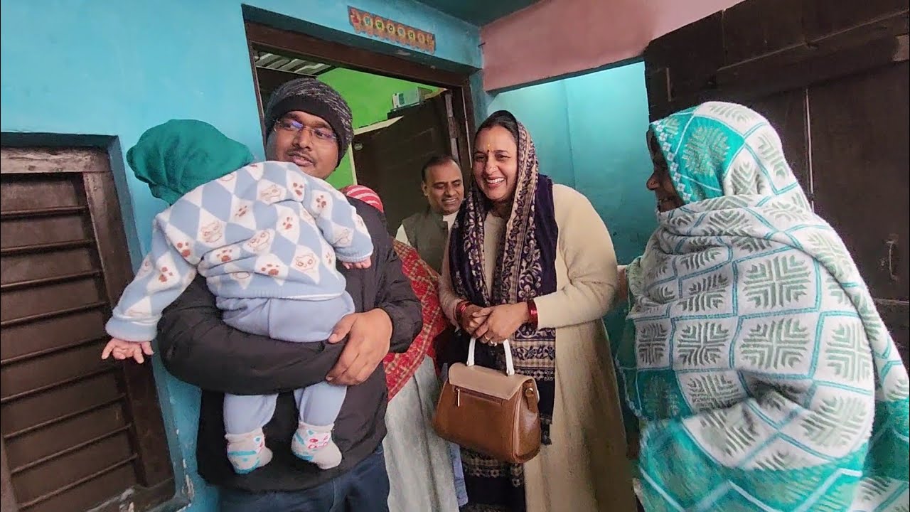 आ गई बबली दीदी बच्चो को लेकर हम सब से मिलने 😃 #Ravipalfamily 