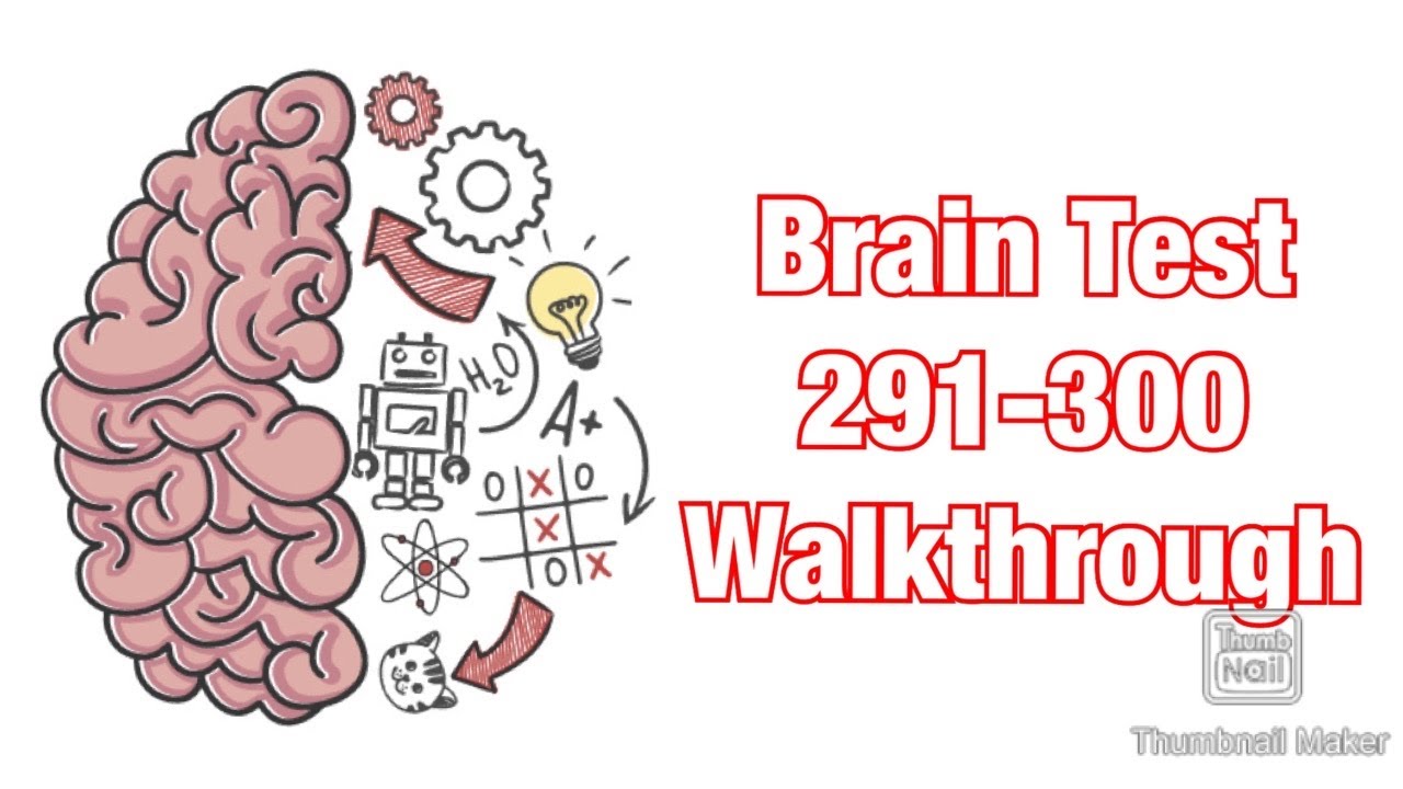 Brain Test - Levels 291-300 Walkthrough