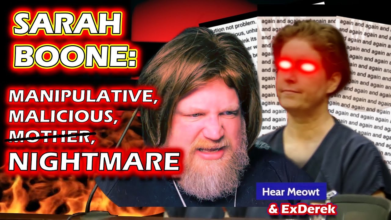 SARAH BOONE is a NIGHTMARE - Jail Texts Part 2