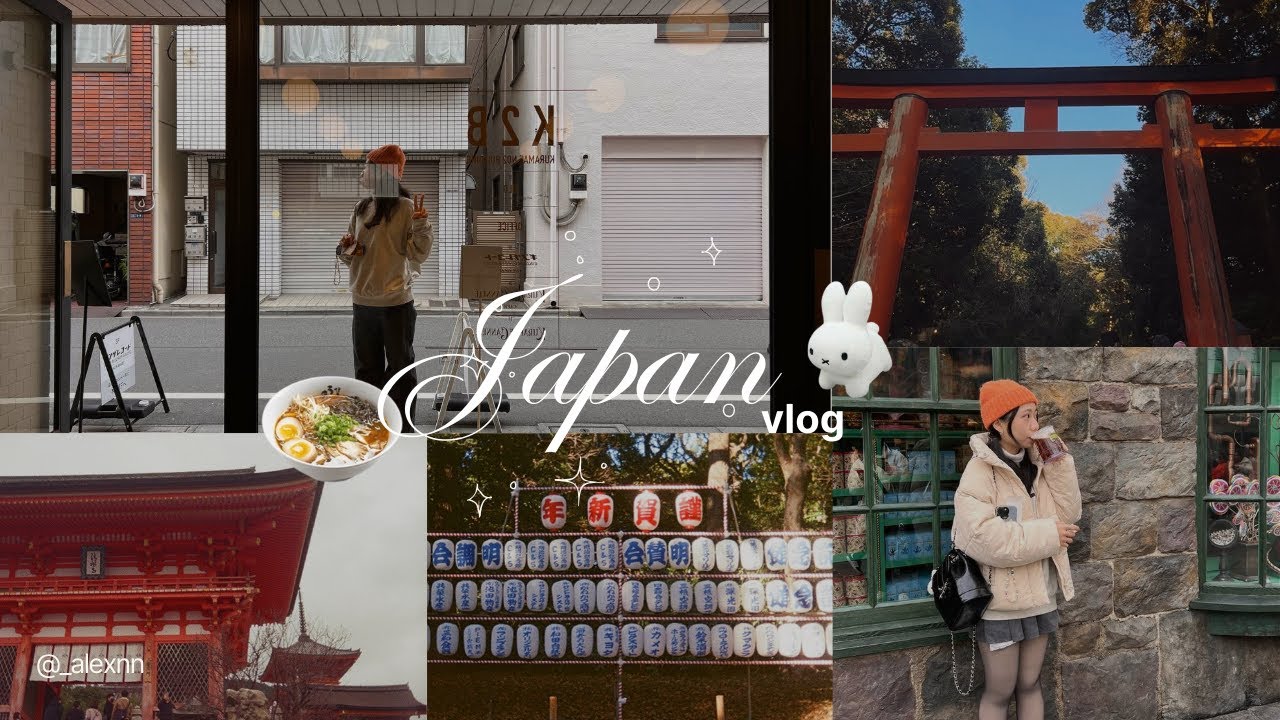 winter in japan | 2 weeks in tokyo, osaka & kyoto [vlog] ── .✦