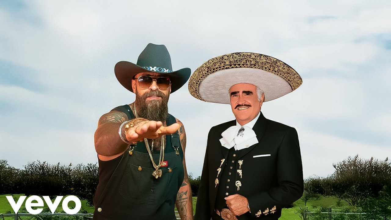 Vicente Fernández Ft. Cartel De Santa, Lefty SM, Santa Fe Klan, Dharius - Jardín De Flores (Remix)