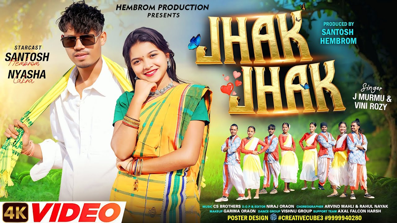 JHAK JHAK | PROMO | SANTOSH HEMBROM & NYASHA LAKRA | J MURMU & VINI ROZY | NEW SANTHALI VIDEO 2026