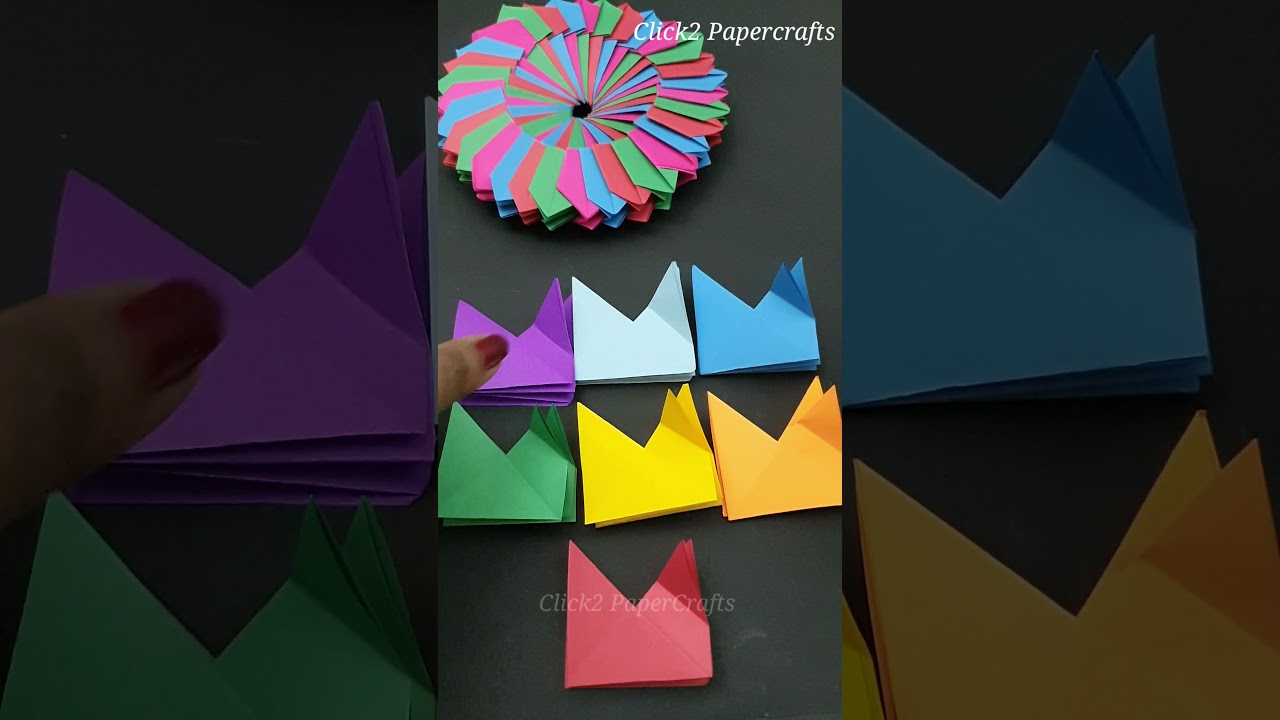 Easy Paper Crafts Without Glue / DIY Antistress Paper Toy / DIY Paper Toys Easy /ORIGAMI Toy #Shorts