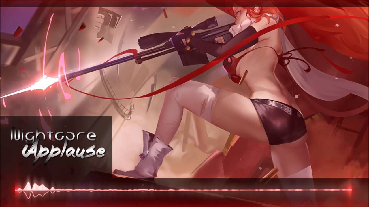 ➳ ||Nightcore|| Applause (rock cover)