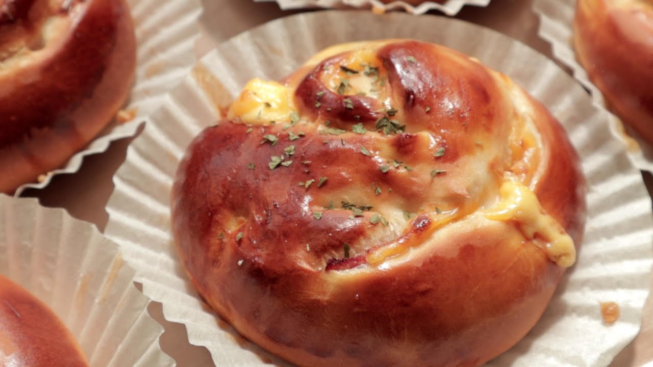 Сделать хлеб с беконом сыр ролл 🥓🧀