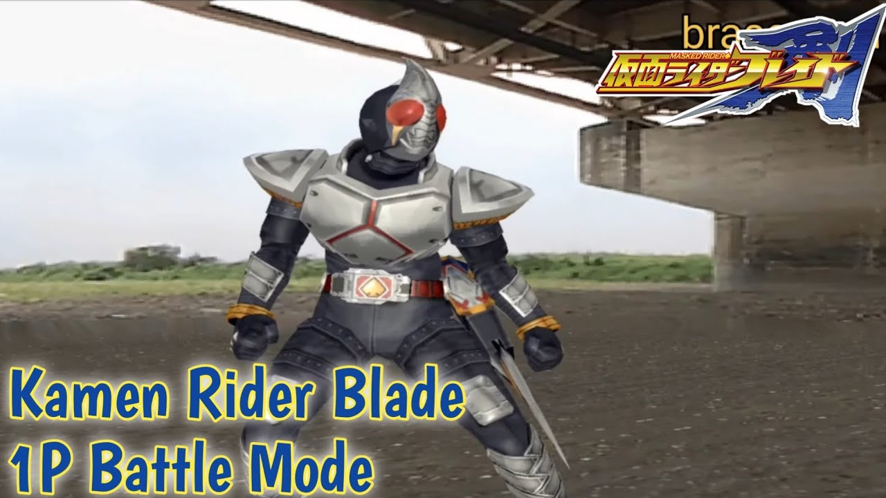 Blade | 1P Battle Mode | Kamen Rider Blade #1 (PS2)