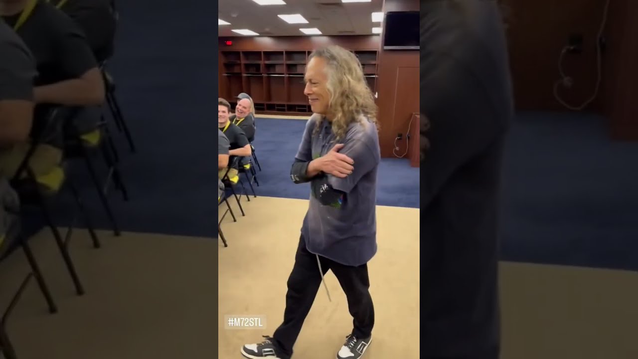 Metallica Meet & Greet M72 Tour 2023 (Kirk, Lars and Rob)
