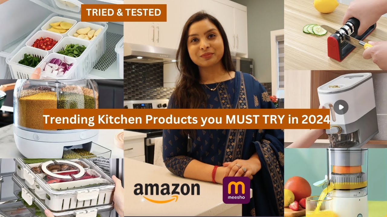 INDIAN KITCHEN ESSENTIALS | Inexpensive & Useful Items for Indian Kitchen - TRIED & TESTED