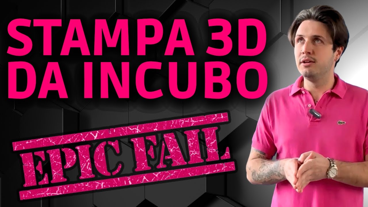 Modelli in STAMPA 3D per STAMPI in composito? SÌ ma occhio alle Regole Sacre 👏