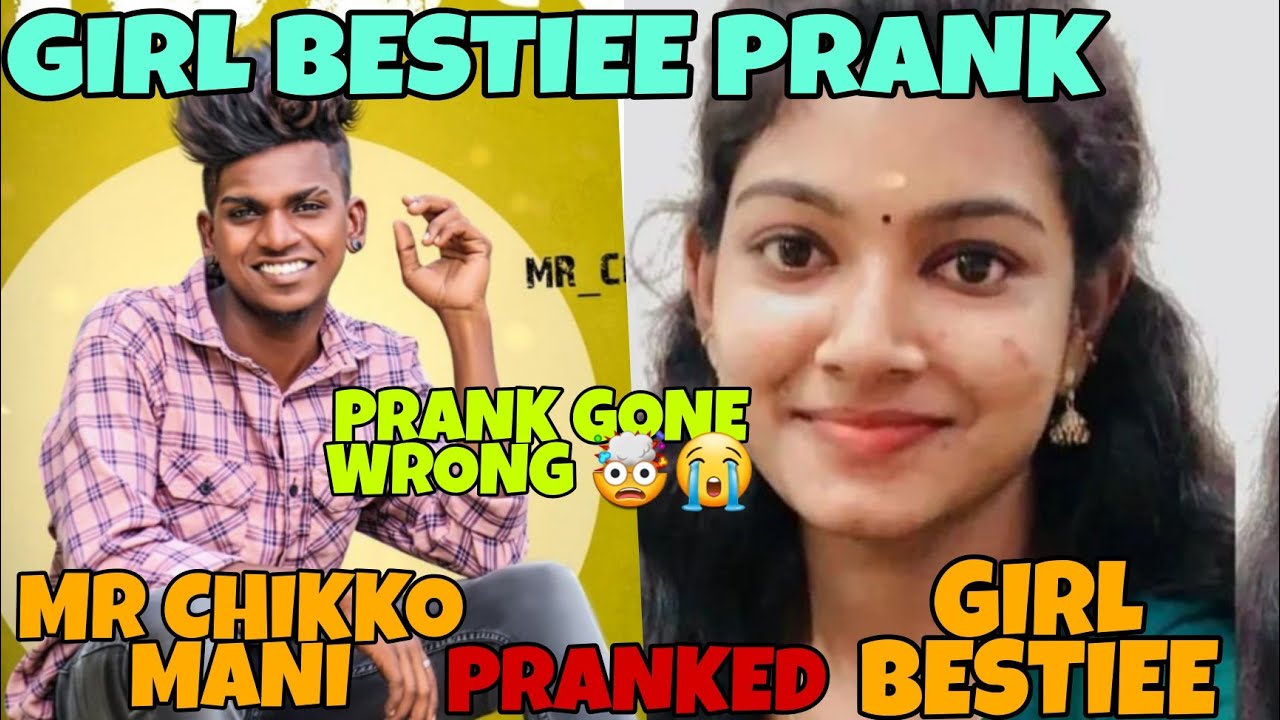 MR.CHIKKO MANI PRANKED HIS GIRL BESTIEE | GIRL BESTIEE PRANK | MR CHIKKO MANI | VJ SAMEER | prank
