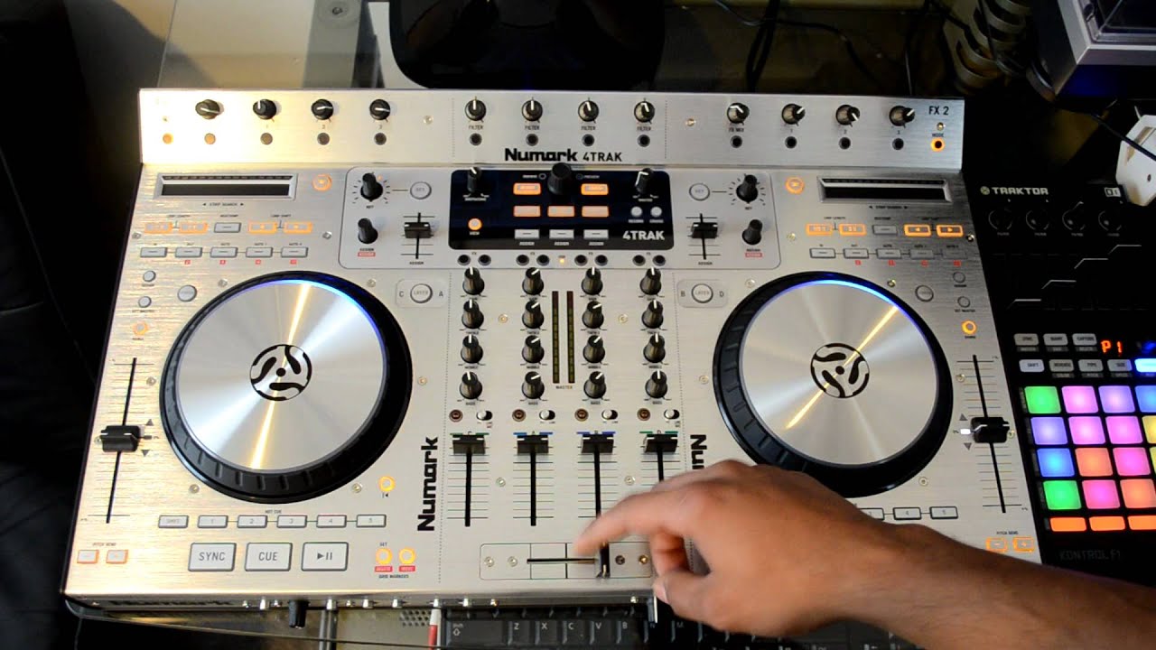 Numark 4TRAK Digital DJ Controller for Traktor Review Video