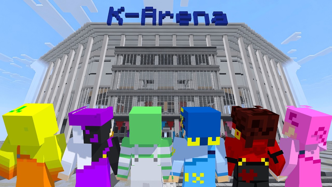 【マイクラ】Kアリーナからの脱出【AMPTAKxCOLORS】【アンプタック】