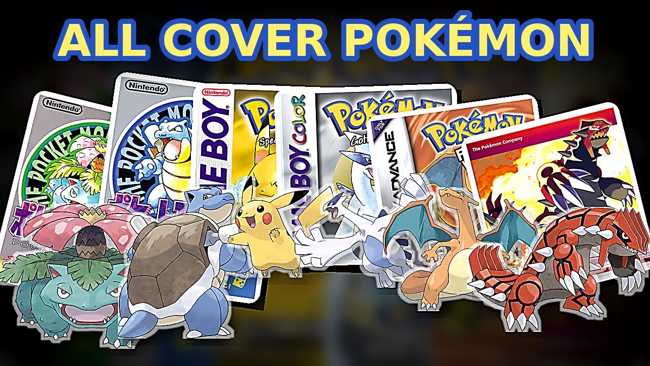 All Cover Pokemon (1996 - 2025) | Every Box Art Pokemon