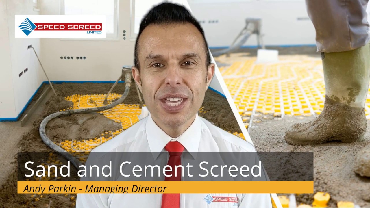 Sand And Cement Screed Find Out Andy's Thoughts - All You Need To Know About Sand And Cement Screed