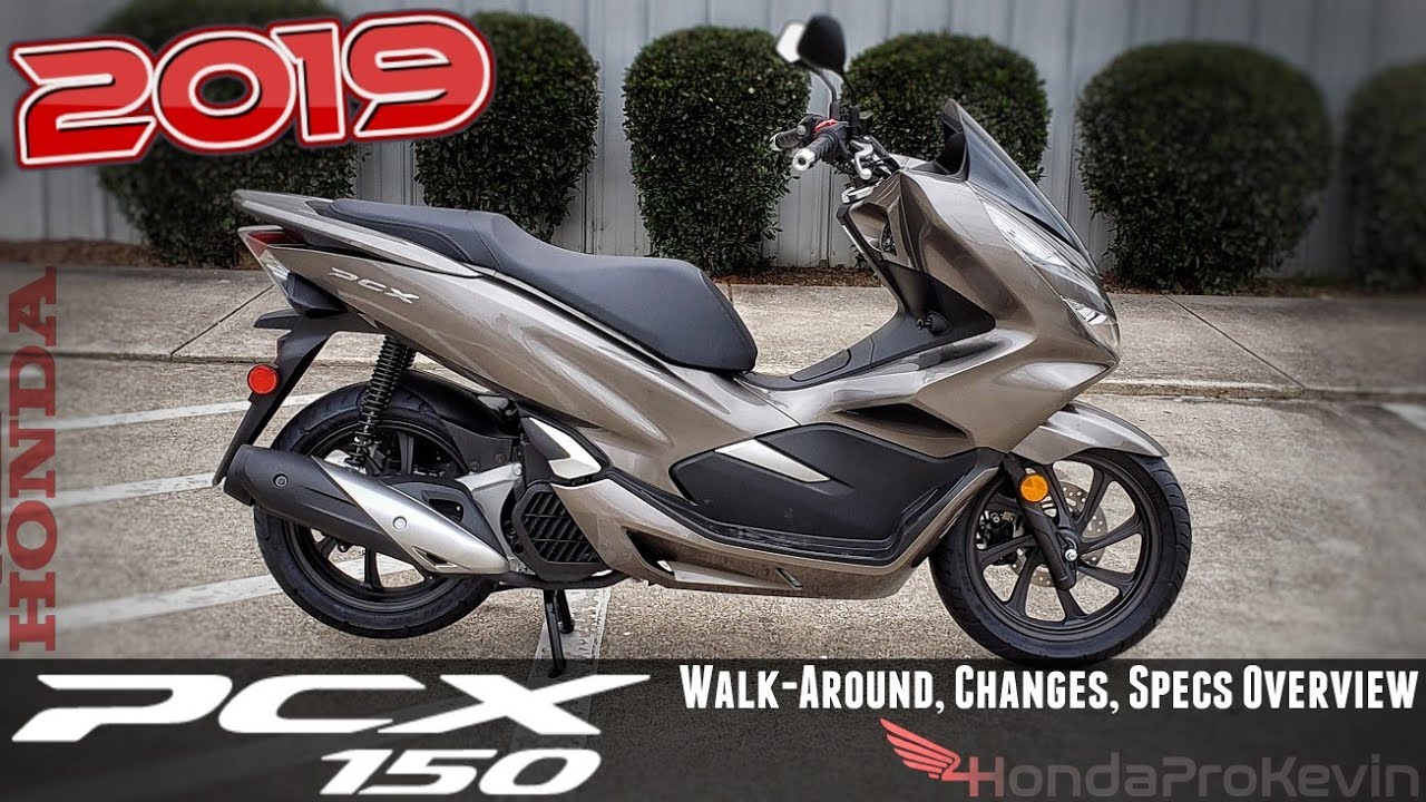 2019 Honda PCX150 Walk-Around / Review of Specs (4K) | Scooter (PCX 150 cc)