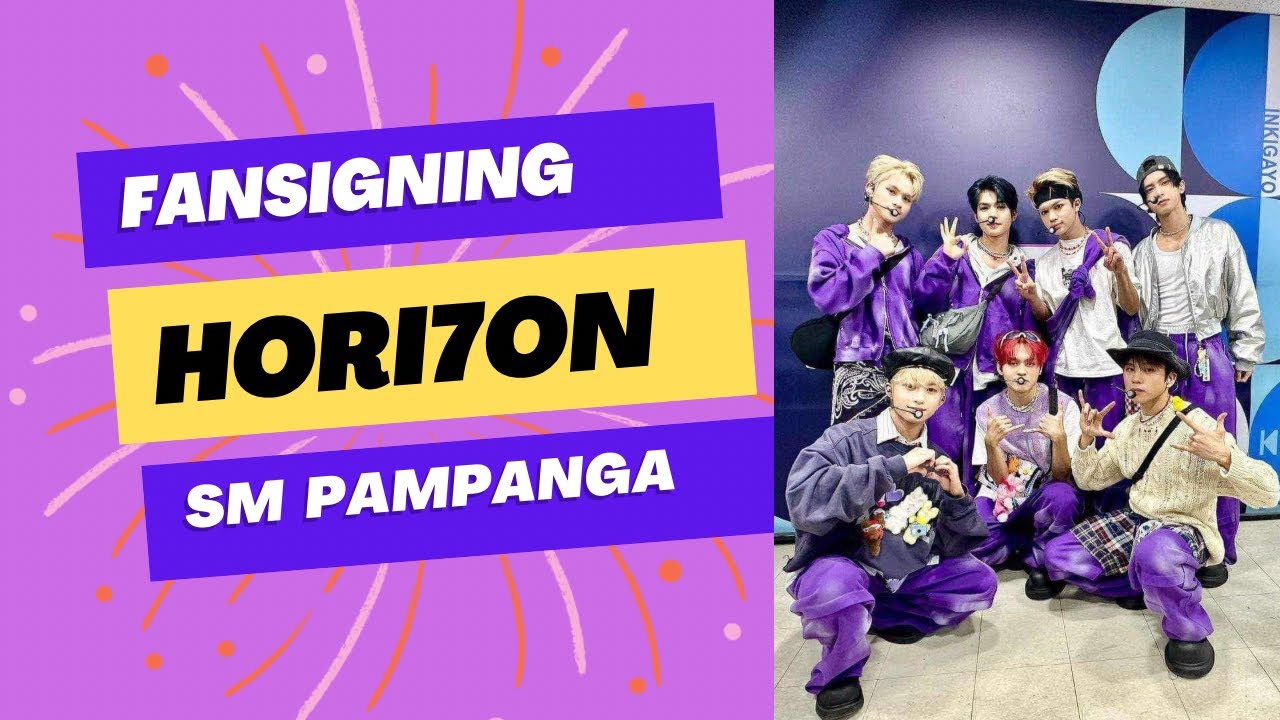 HORI7ON FANSIGNING EVENT at SM PAMPANGA PART 1 (March 16, 2024)