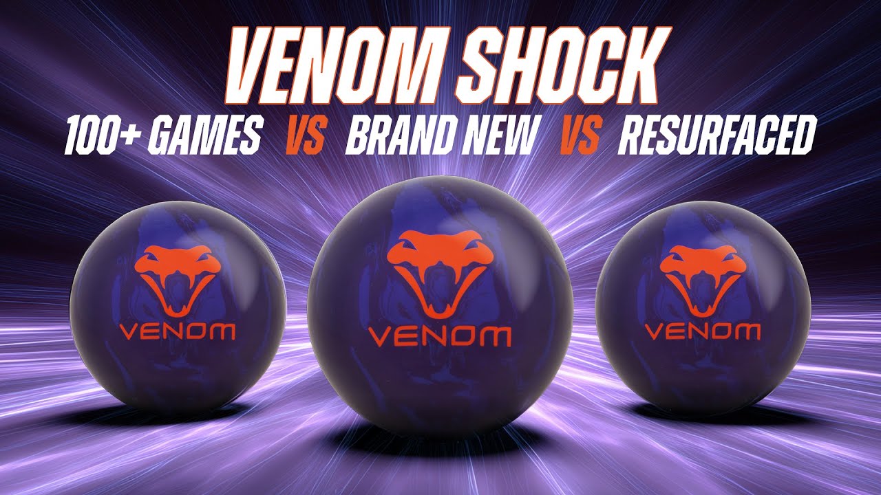 MOTIV Venom Shock - 100+ GAMES vs RESURFACED vs BRAND NEW