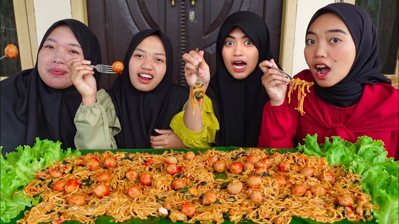 NOCUTNOEDIT‼️🤪 MUKBANG MIE AYAM BAKSO SULTAN SAMBIL GIBAH | BACAIN HATE COMMENT LAGI BARENG BESTIE🫣