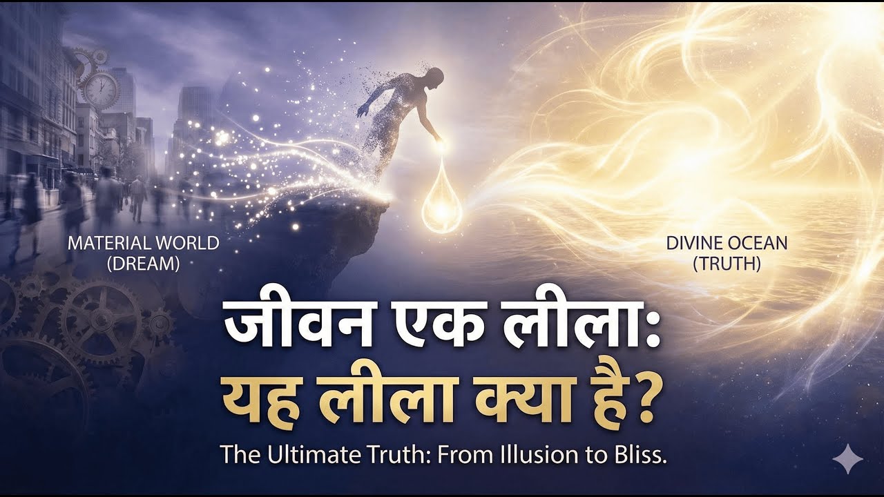 1/2/26 - जीवन एक लीला: यह लीला क्या है? चरम और दिव्य चक्षु? What's The Ultimate Truth? Part - 1