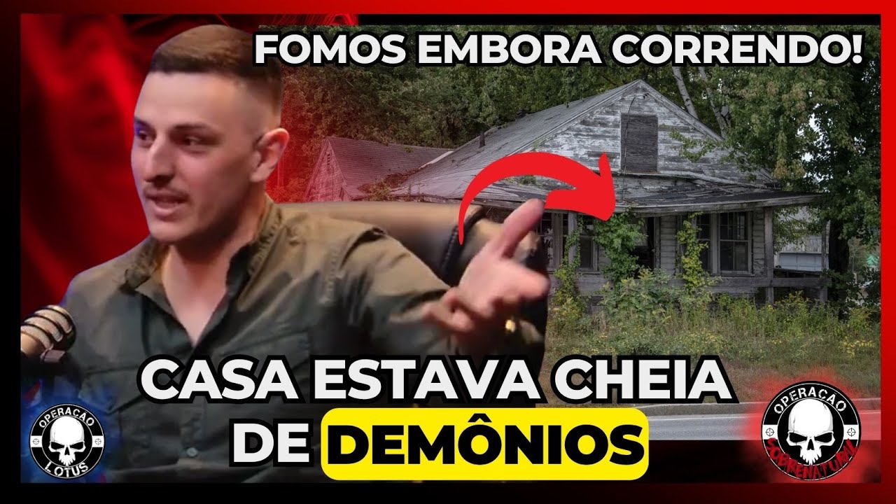 POLICIAL CONTA OCORRÊNCIA SOBRENATURAL ! A CASA ESTAVA CHEIA DE DEMÔNIOS