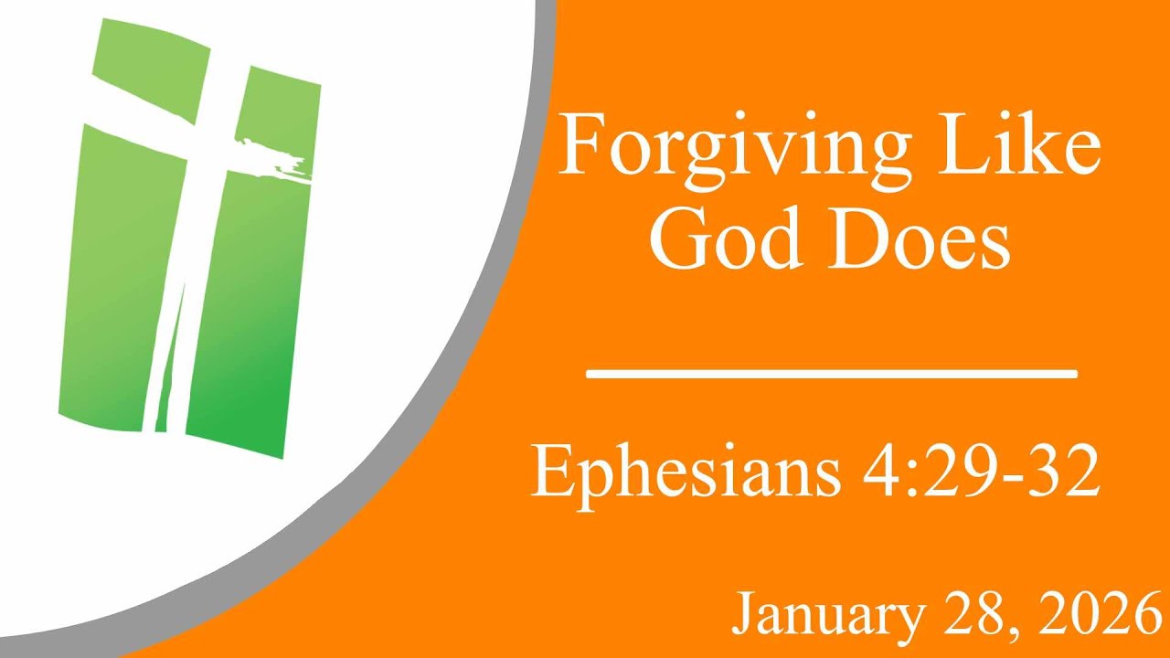 Forgiving Like God Does