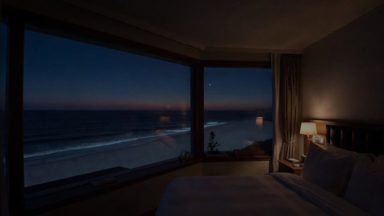 Steady Ocean Rain Ambience for Deep Sleep
