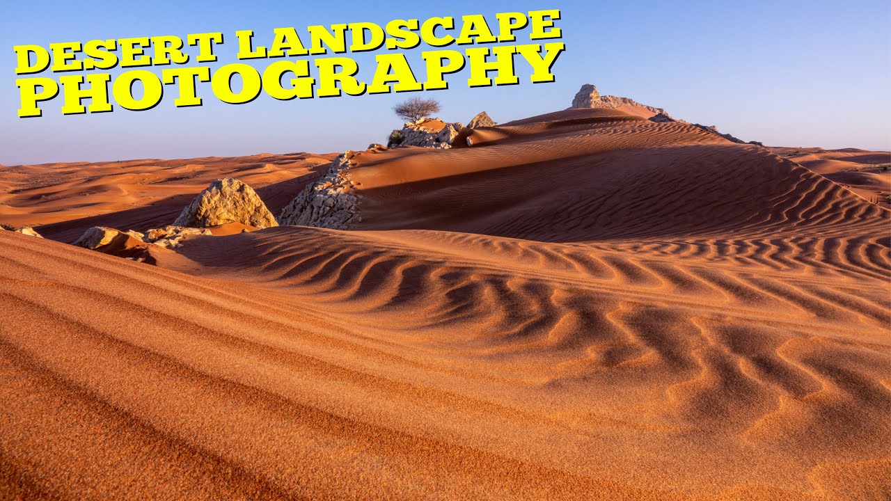 Landscape photography in the desert near Dubai | Join me and photograph the sunrise