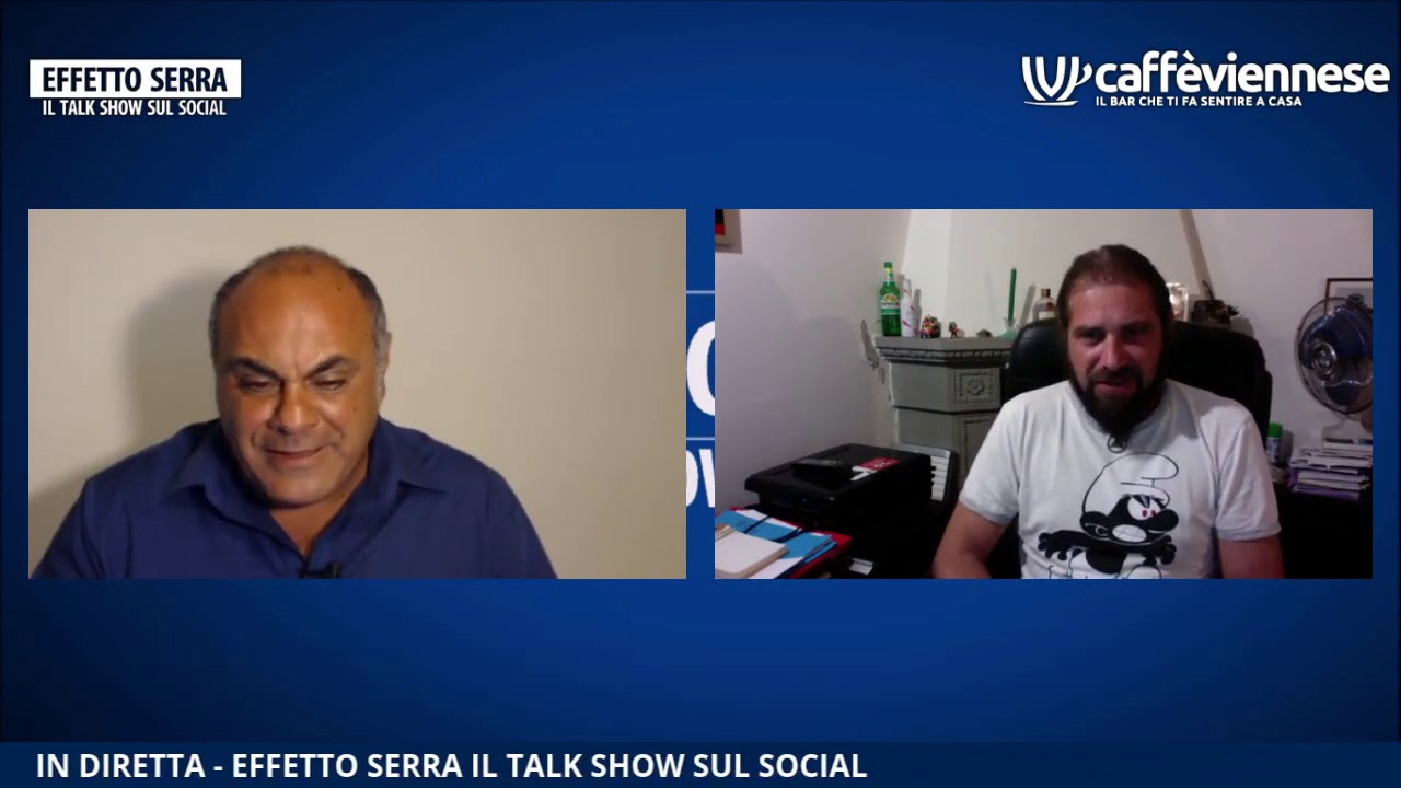 Effetto Serra   il talk show sul Social    ospite Federico Maremmi  Chitarrista Bamboozled The Band