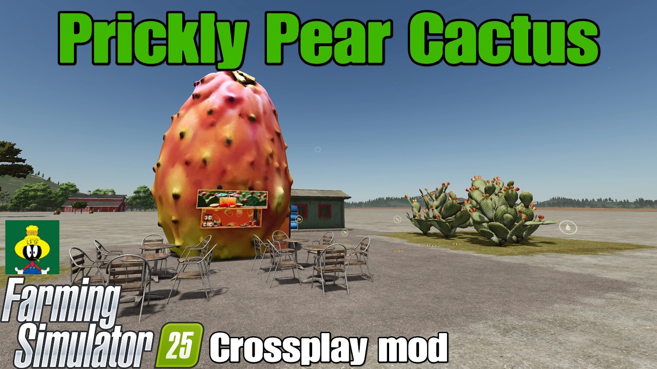 Мод кроссплатформенной игры для Prickly Pear Cactus / FS25