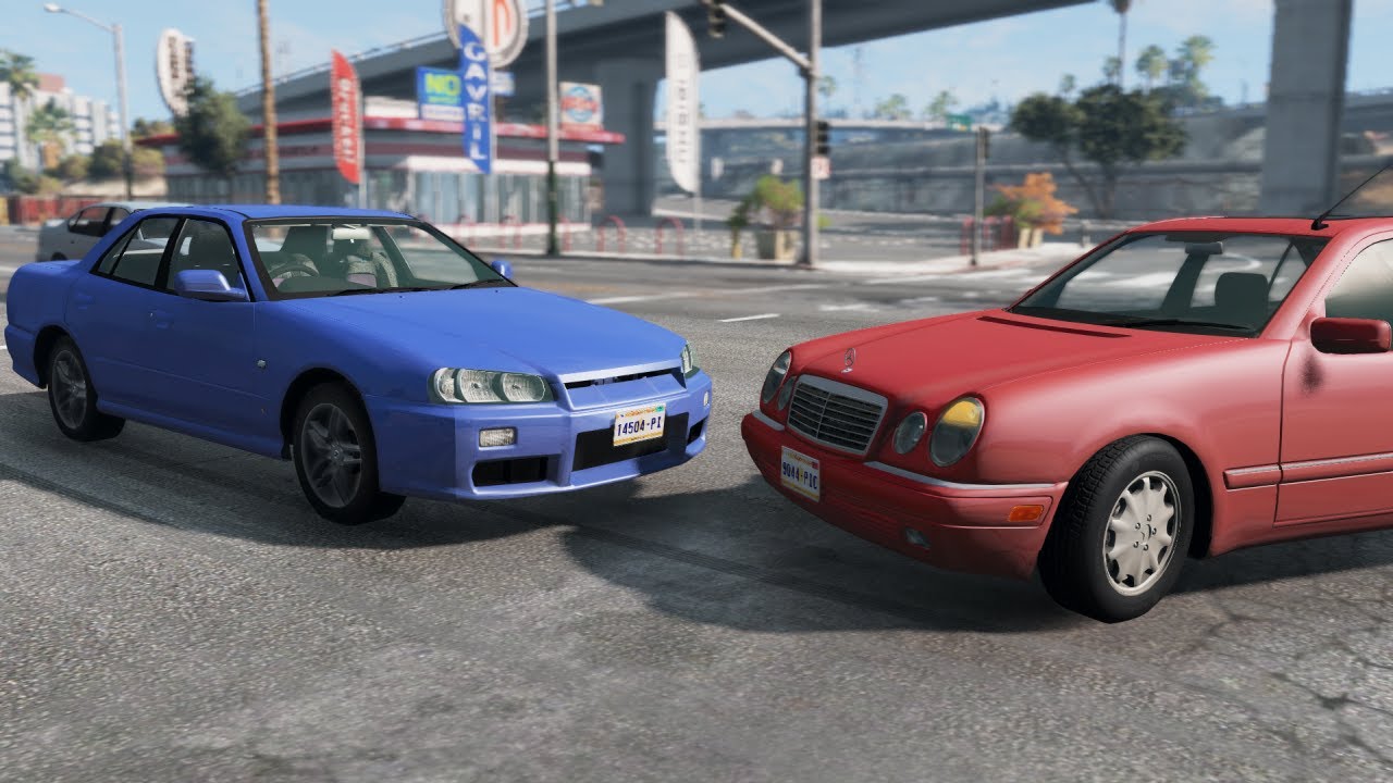 Realistic Car Crashes 40 - BeamNG Drive