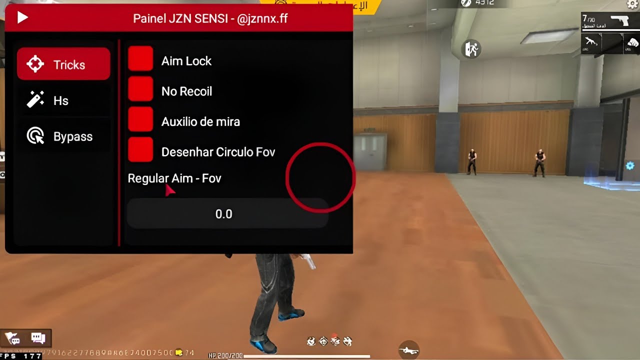 فري فاير: اقوى Panel Mobile بدون باند على حسابك الاساسي Aimlock no recoil 🎯💯