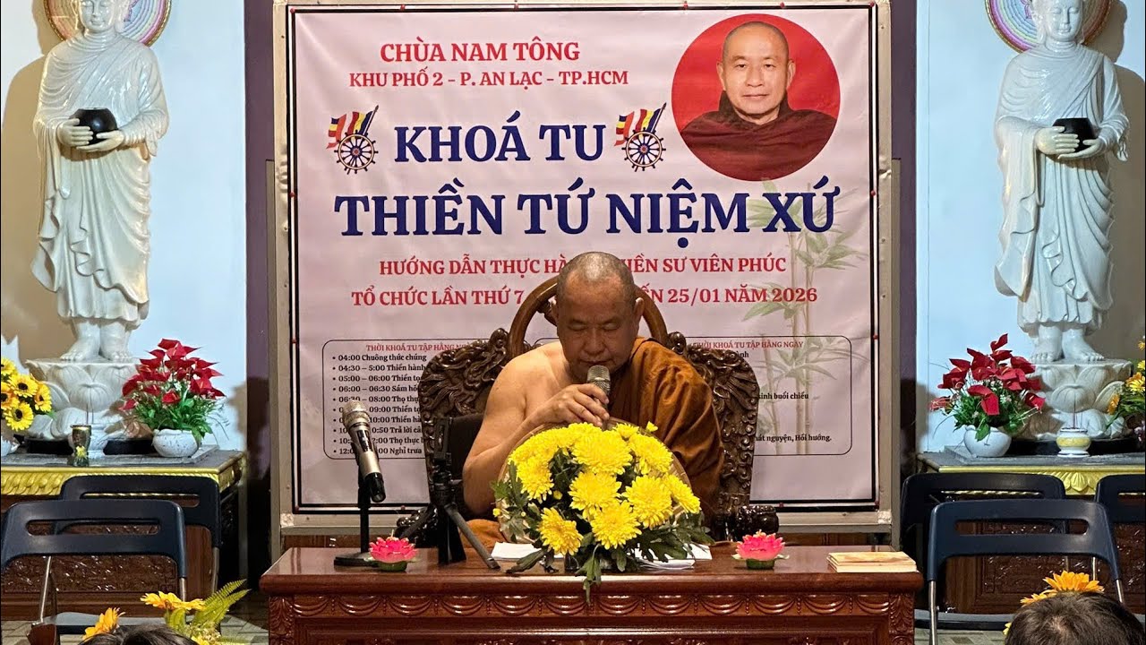 NT 2026.01.20 -1 Chánh niệm liên tục như thế nào để vượt qua Sanh Tử?
