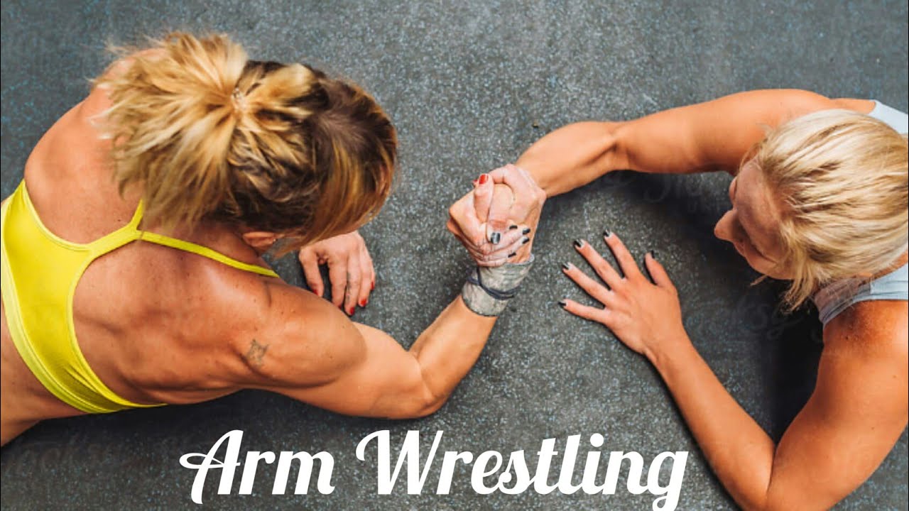 Female Arm Wrestling | Muscle Woman | Fitness Model | Sexy Girls