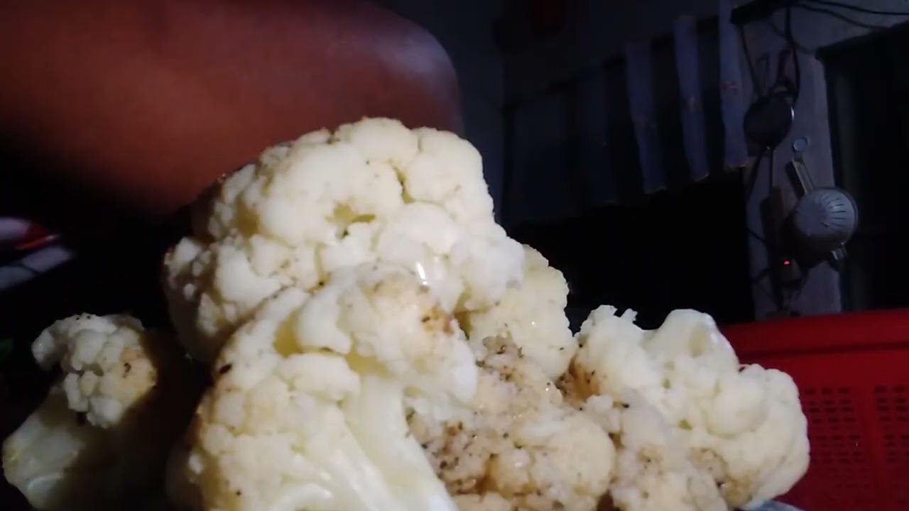 Preparación de una coliflor capeada