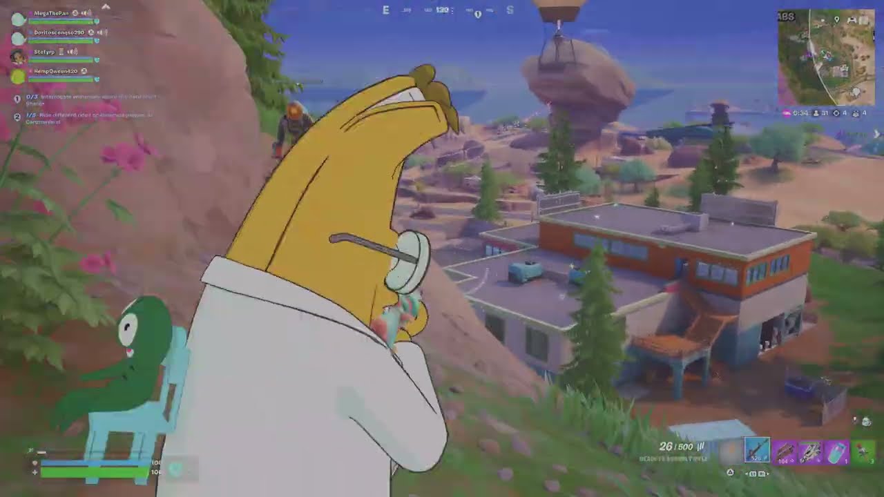 PARTIDA CHILL DE FORTNITE (CON COMENTARIOS) // #9