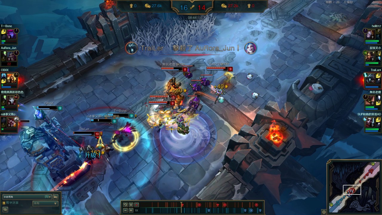 LOL Penta kills teamfight WTF!!!(ARAM)