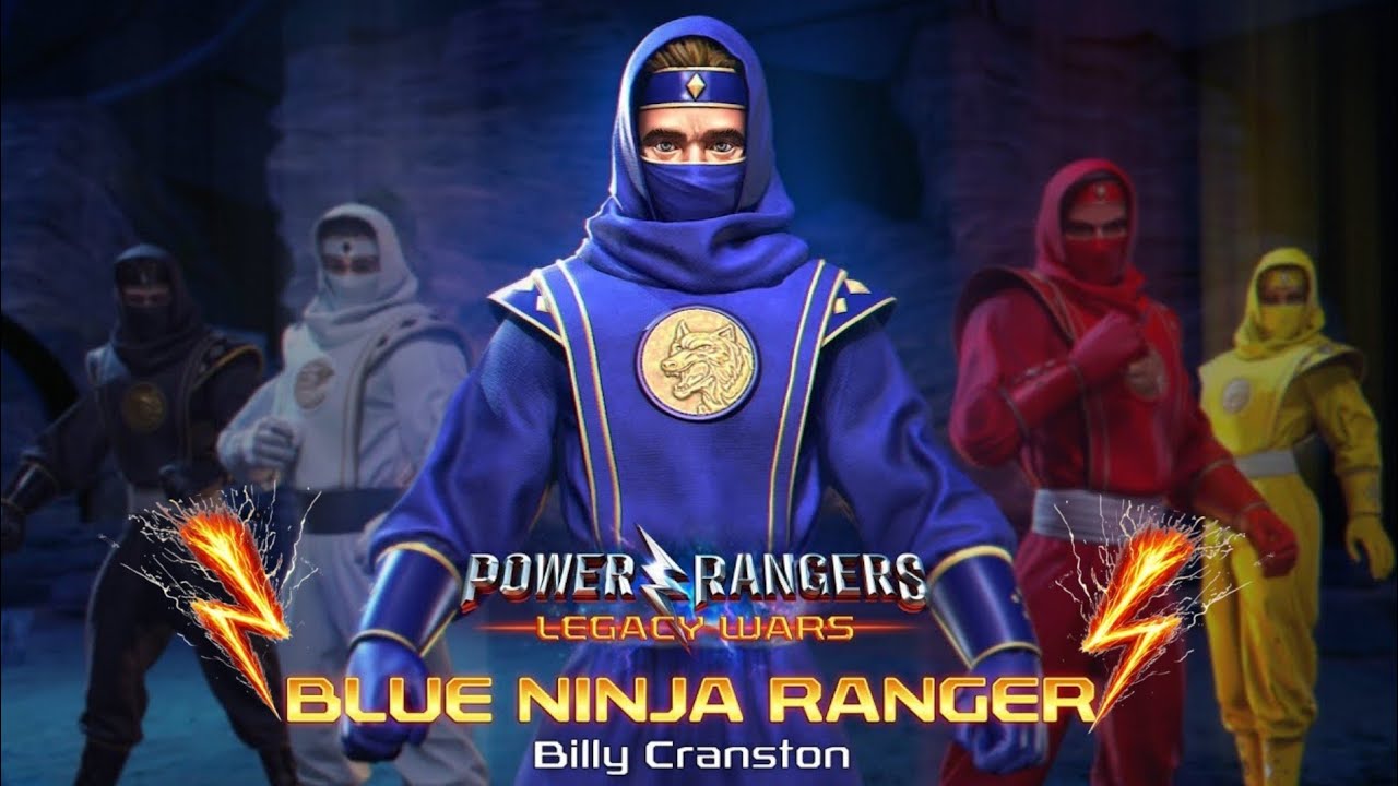 Epic Outplay Leader. Billy Cranston - Legendary Mighty Morphin Power Rangers 