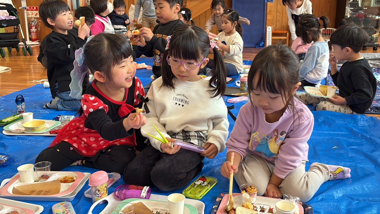 【若草会】2/20　おたのしみパーティーのようす【あゆみこども園】