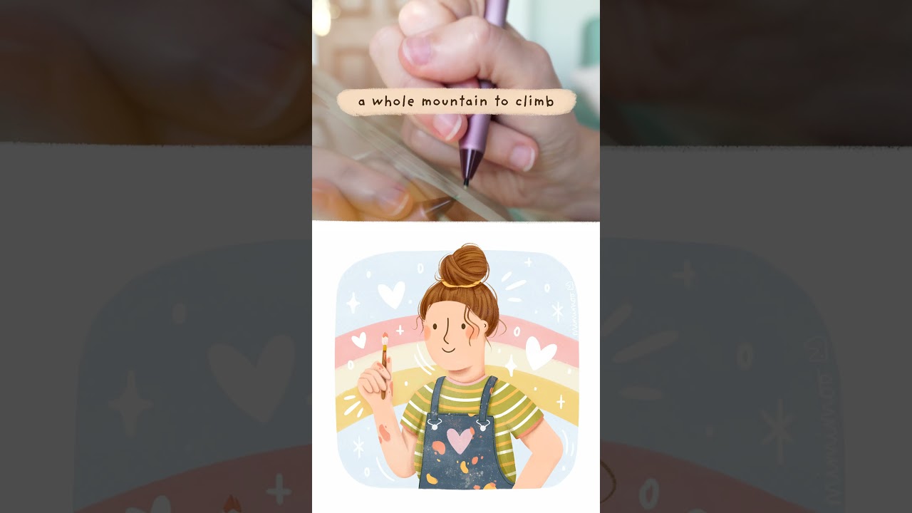 5 things I've learned building my art business: first, start small! #artbusiness #artcareer #art