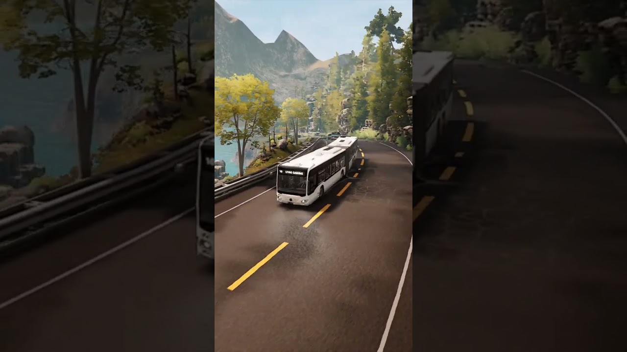 Bus Simulator 21 Next Stop _ Logitech G29 Steering wheel #funny #trucksim #driving #bus #ps4 #games