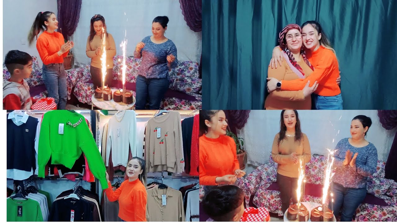 اليوم بي مناسبه عيد الام اخدنا هديه👚 لامريم وشريفان💍 ولا حماتها لفاطمه بتمنى انتو كمان يعجبكم 😘🥰