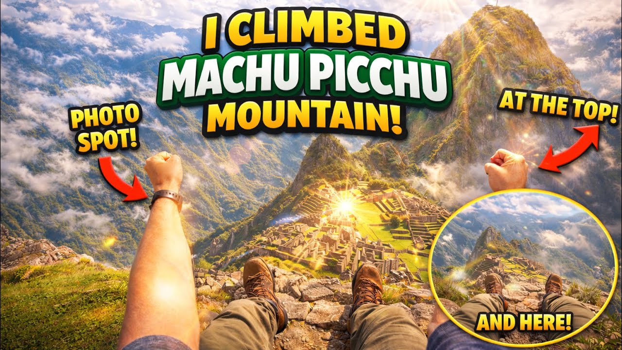 I Climbed MACHU PICCHU Mountain ⛰️🇵🇪 & Rode the Train 🚂 in 4K POV!