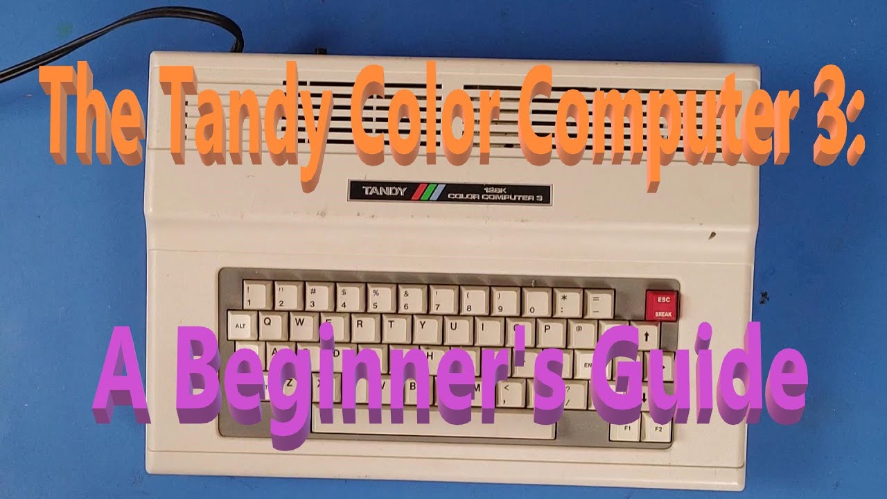 You Have A Real Color Computer 3, Now What?  A Beginner's Guide