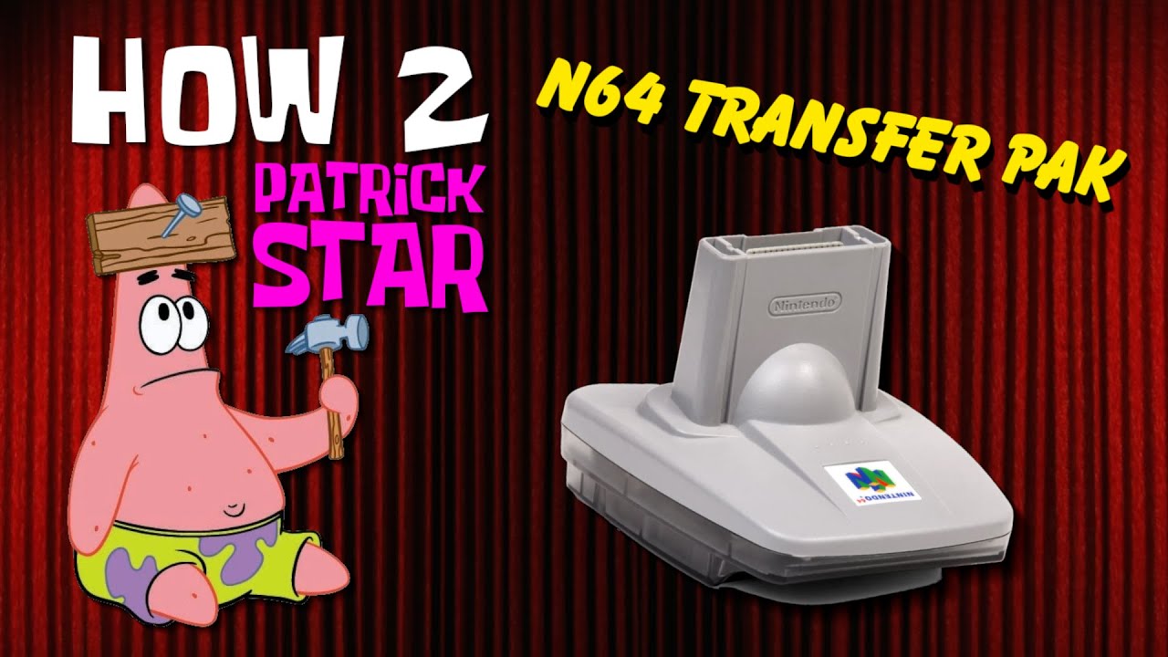 Как 2 Патрик Стар: Пакет для трансфера Nintendo 64