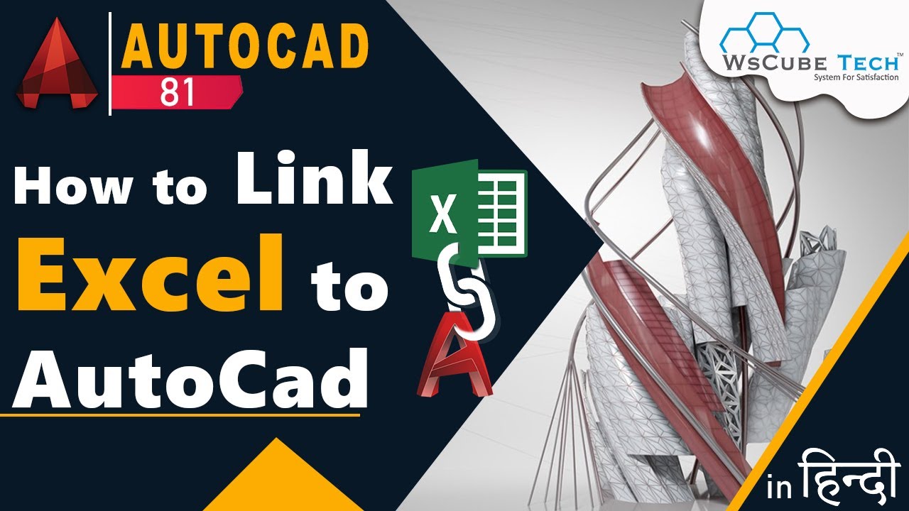 Editing Table - How to Link Excel to AutoCAD | AutoCad Excel Data Link Table Update #81