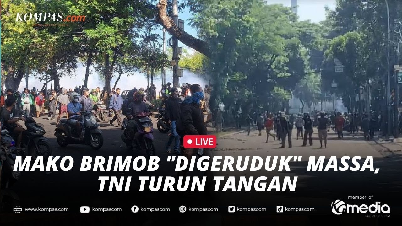🔴LIVE - Situasi Mako Brimob Kwitang di Tengah Demo 29 Agustus 2025