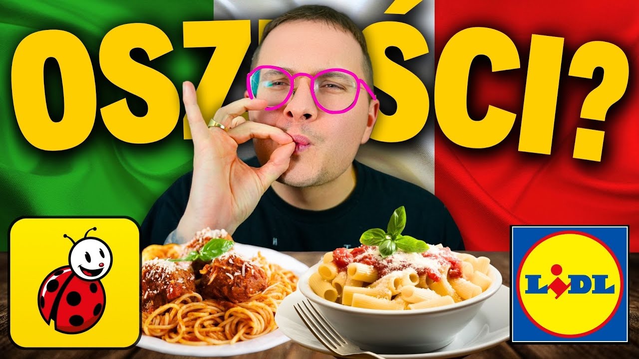 CZY PRODUKTY Z WŁOCH SĄ LEPSZE NIŻ TE CO MAMY W LIDLU I BIEDRONCE - WIELKI TEST!