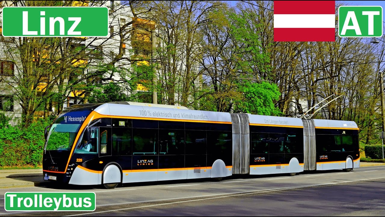 🇦🇹 LINZ TROLEYBUS | Linz O-Bus 2019